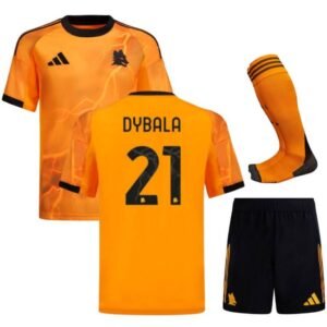 Maillot AS Roma Exterieur Kit Enfant 2025/26