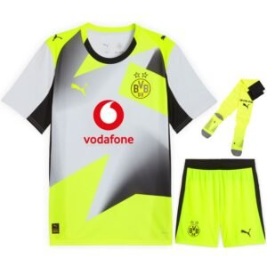 Maillot Kit Enfant BVB Dortmund Exterieur 2025/26