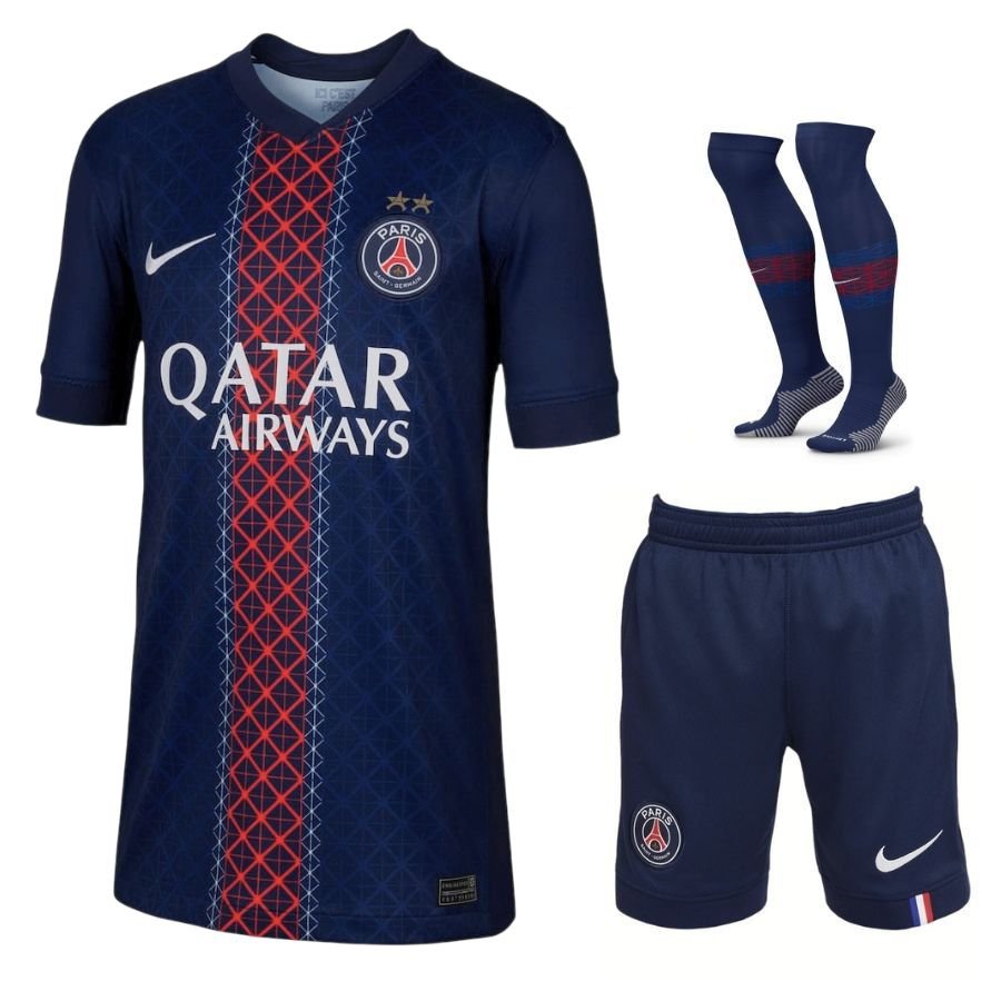 Maillot PSG Kit Enfant Domicile 2 Étoiles