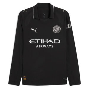 Maillot Manchester City Exterieur 2025/26 Manches Longues
