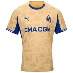Maillot Kit Enfant Marseille Or Fourth 2025/26