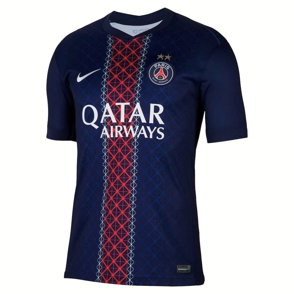 Maillot PSG 2 Etoiles Domicile 2025/26