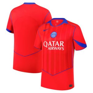 Maillot PSG Third Rouge 2025/26