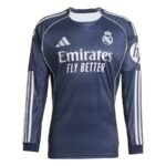 Maillot Real Madrid Exterieur 2025/26 Manches Longues