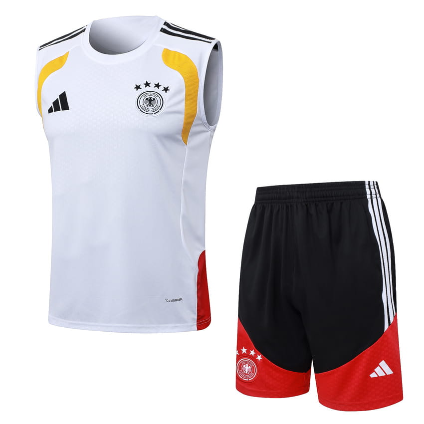 Singlet Short Duitsland 2026/27 Wit Rood