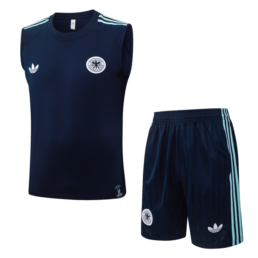 Singlet Short Duitsland 2026/27 Blauw Nacht
