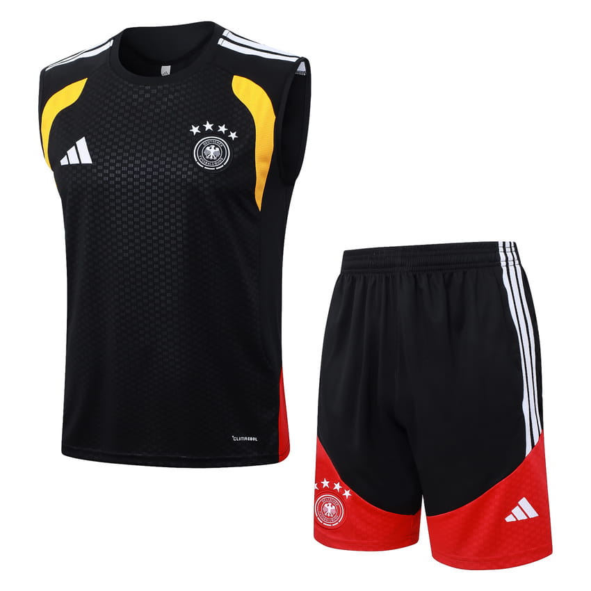 Singlet Short Duitsland 2026/27 Zwart Rood