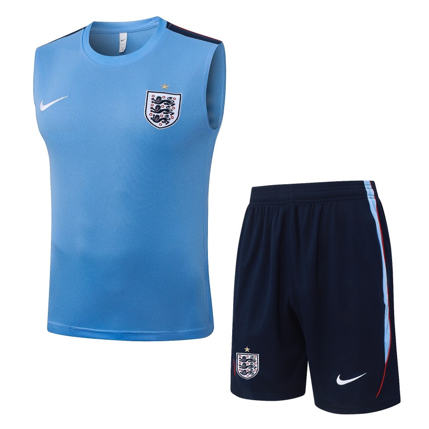 Singlet Short Engeland 2026/27 Blauw Hemel