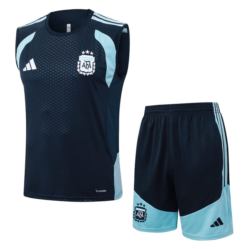 Singlet Short Argentinië 2026/27 Blauw Donker