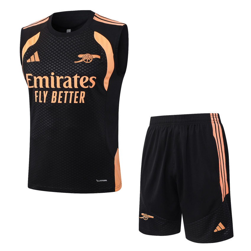 Singlet Short Arsenal 2026/27 Zwart Oranje