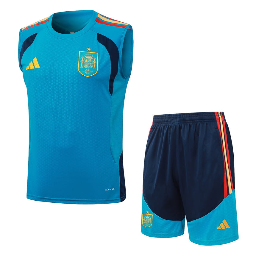 Singlet Short Spanje 2026/27 Blauw Licht