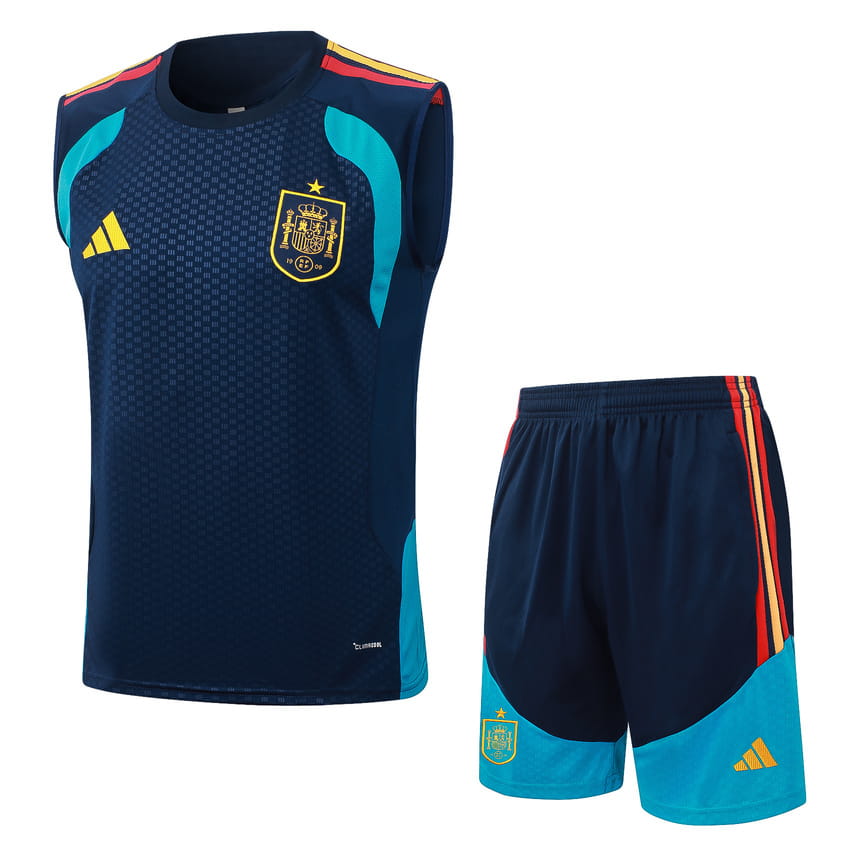 Singlet Short Spanje 2026/27 Blauw Donker