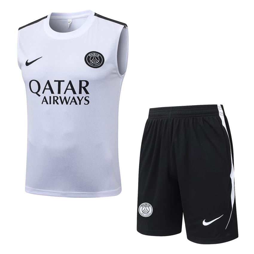 Singlet Short PSG 2026/27 Wit Zwart