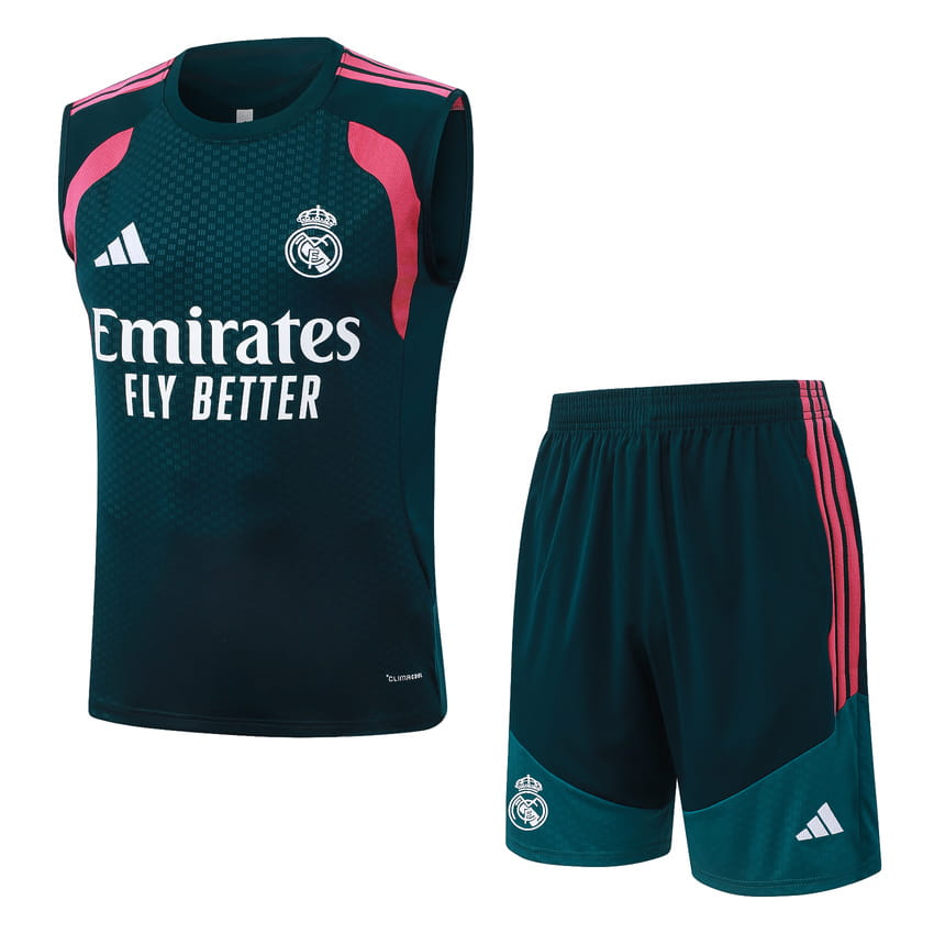 Singlet Short Real Madrid 2026/27 Blauw Petrol