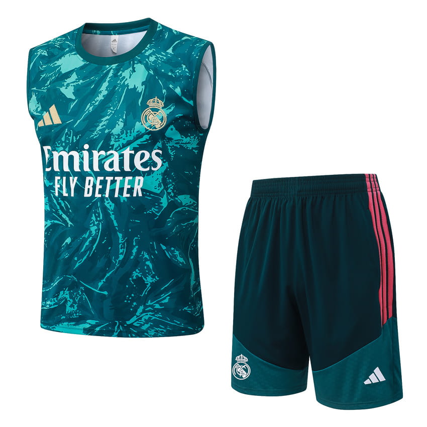 Singlet Short Real Madrid 2026/27 Groen Nacht