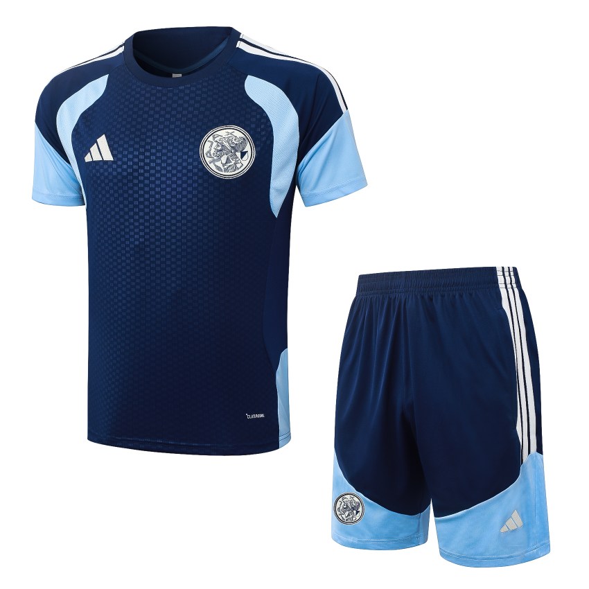 Set Shirt Short Ajax 2026/27 Blauw Donker