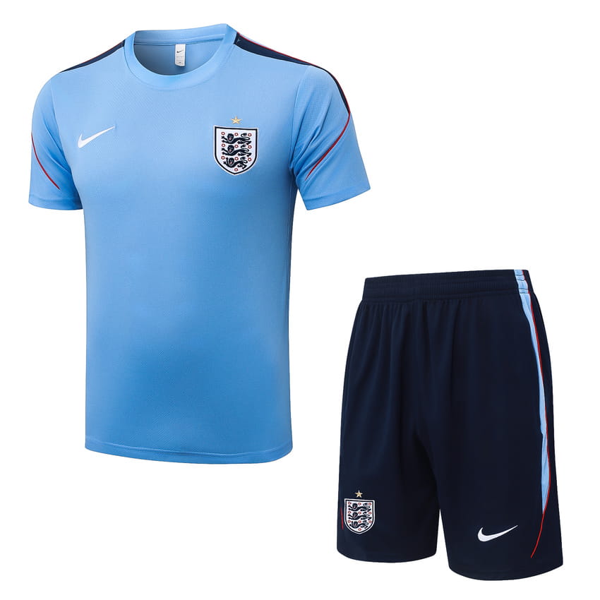 Set Shirt Short Engeland 2026/27 Blauw Hemel