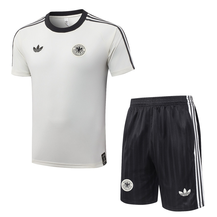 Set Shirt Short Duitsland 2026/27 Wit Gebroken