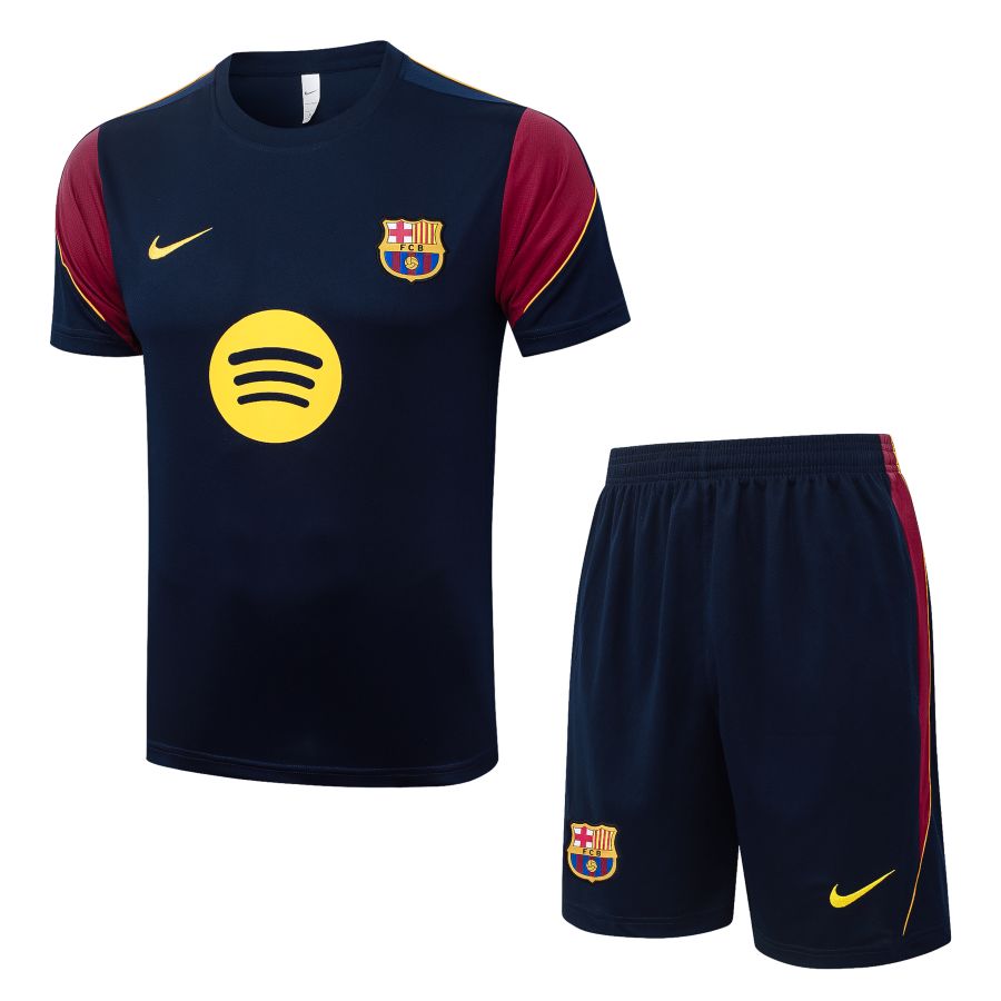 Set Shirt Short Barca 2026/27 Blauw Nacht
