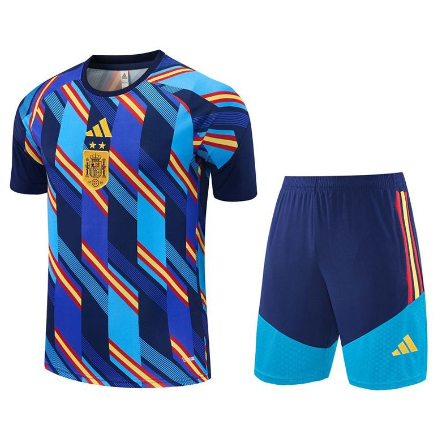 Set Shirt Short Spanje 2 sterren 2026/27 Blauw