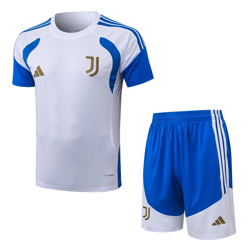 Set Shirt Short Juventus 2026/27 Wit Blauw
