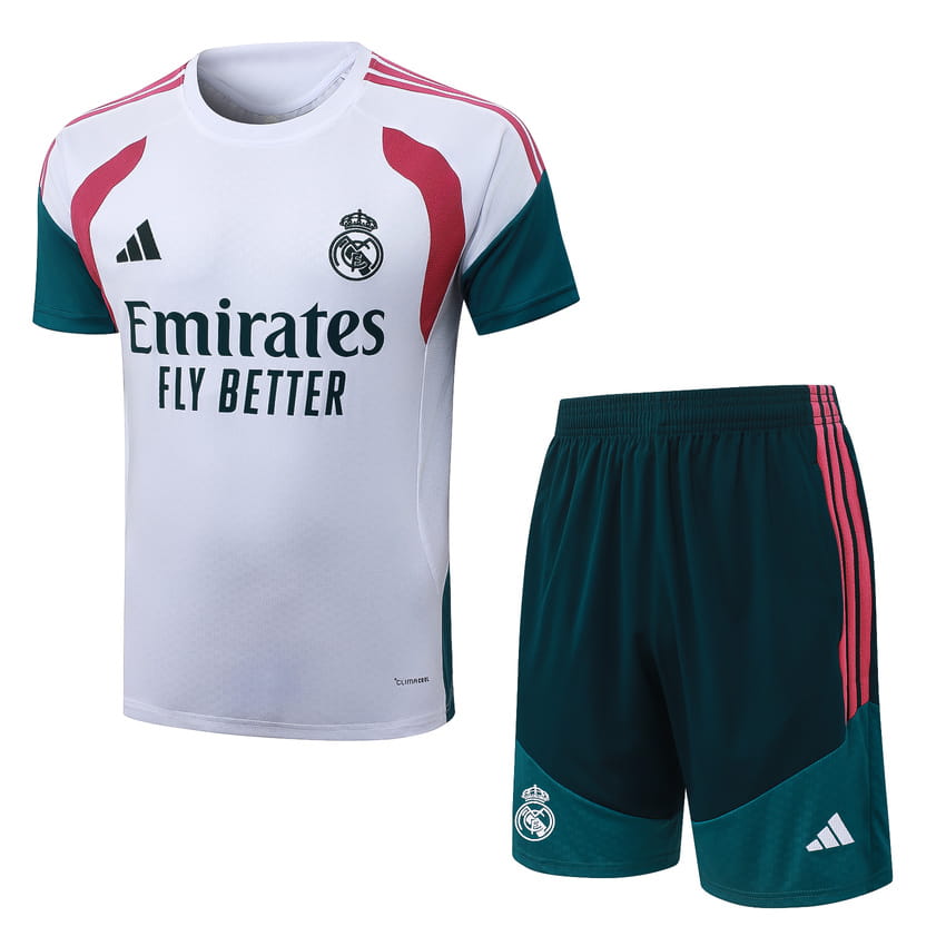 Set Shirt Short Real Madrid 2026/27 Wit Rood