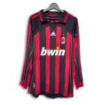 Shirt AC Milan Lange Mouwen 2006 2007 Thuis