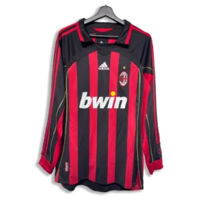 Shirt AC Milan Lange Mouwen 2006 2007 Thuis