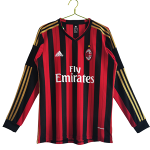 Shirt AC Milan Lange Mouwen 2013 2014 Thuis