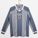 Shirt Engeland Lange Mouwen 1996 Uit