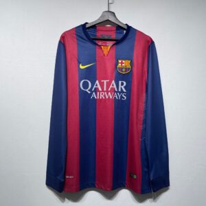 Shirt Barcelone Lange Mouwen 2014 2015 Thuis