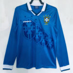 Shirt Brazilië Lange Mouwen 1996 Uit