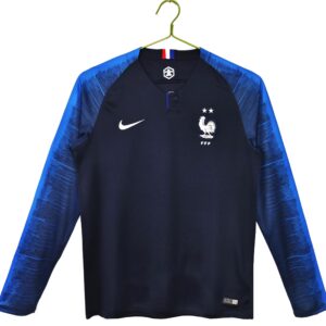 Shirt Frankrijk Lange Mouwen 2018 Thuis