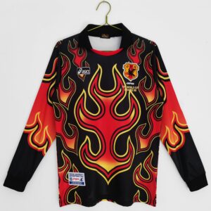 Shirt Japan Lange Mouwen 1998 Doelman Rood Seizoen