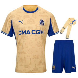 Shirt Kindertenue Marseille Or Fourth 2025/26