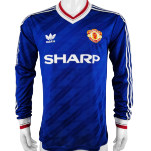 Shirt Manchester United Lange Mouwen 1986 1988 Third Seizoen
