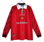 Shirt Manchester United Lange Mouwen 1996 1997 Thuis