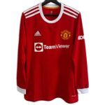 Shirt Manchester United Lange Mouwen 2021 2022 Thuis