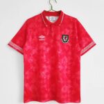 Shirt Wales 1990 1991 Thuis