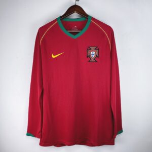 Shirt Portugal Lange Mouwen 2006 Thuis