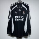 Shirt Real madrid Lange Mouwen 2006 2007 Uit