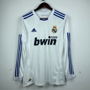 Shirt Real madrid Lange Mouwen 2010 2011 Thuis