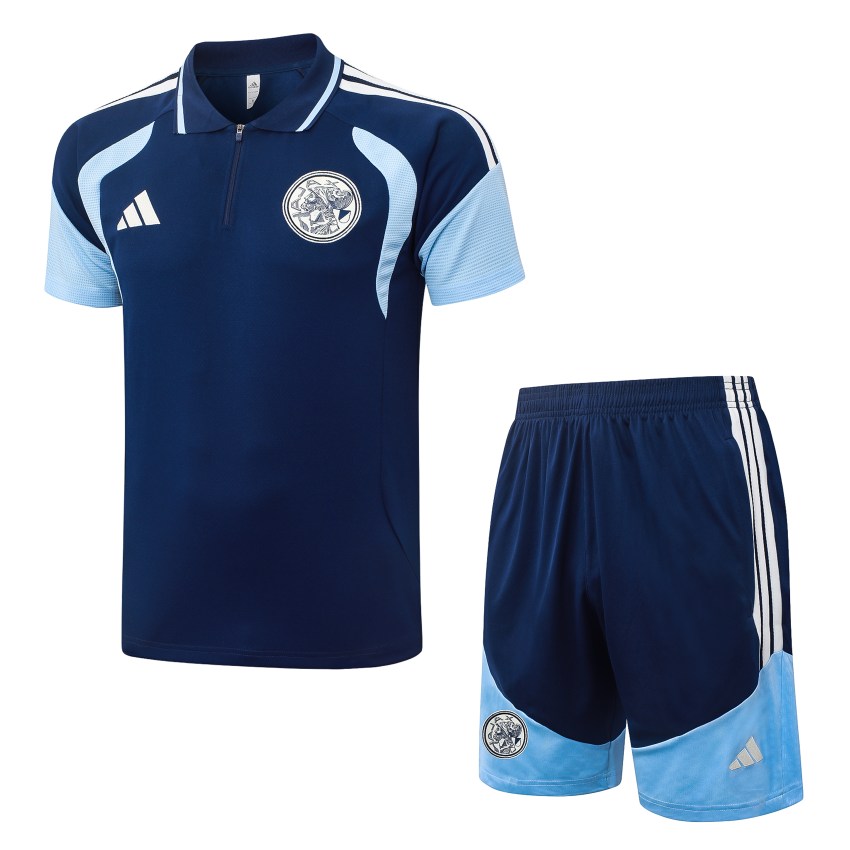 Trainingspak Polo Ajax 2026/27 Blauw Donker