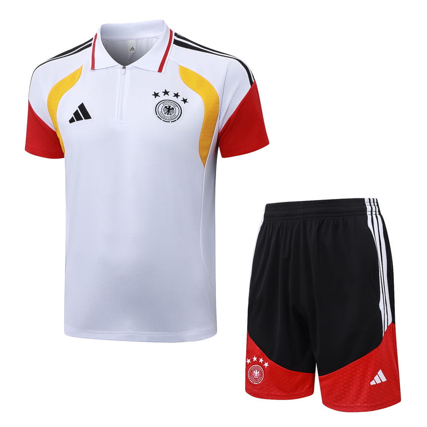 Trainingspak Polo Duitsland 2026/27 Wit Rood