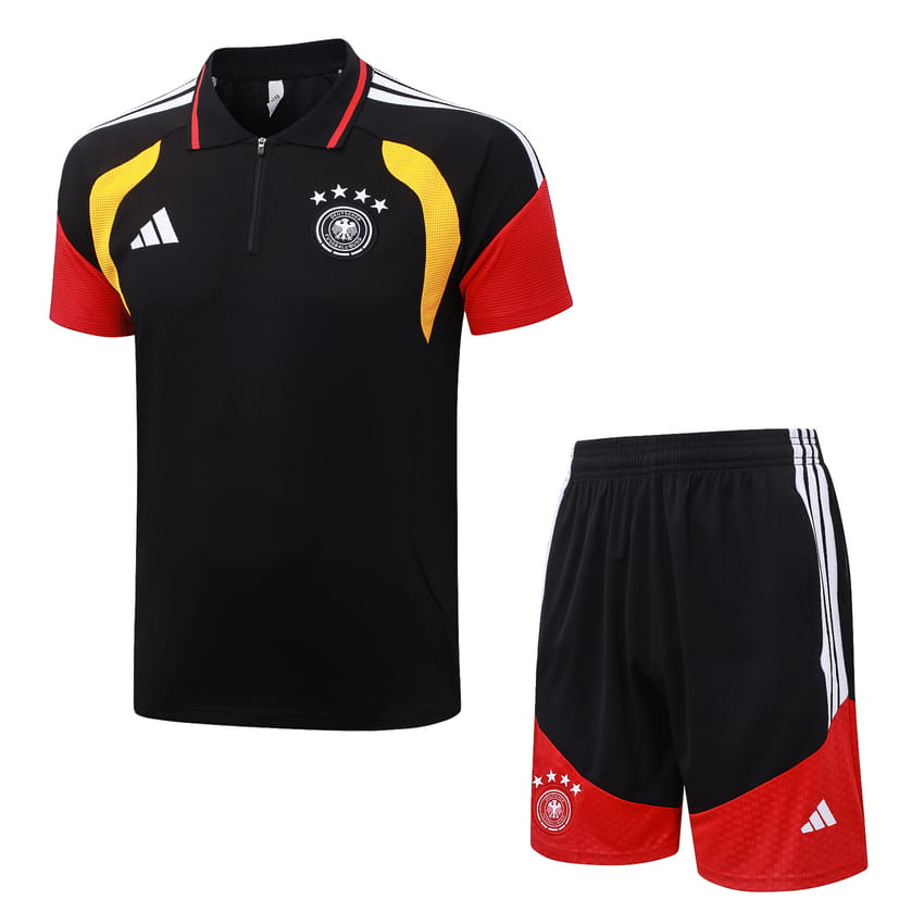 Trainingspak Polo Duitsland 2026/27 Zwart Rood