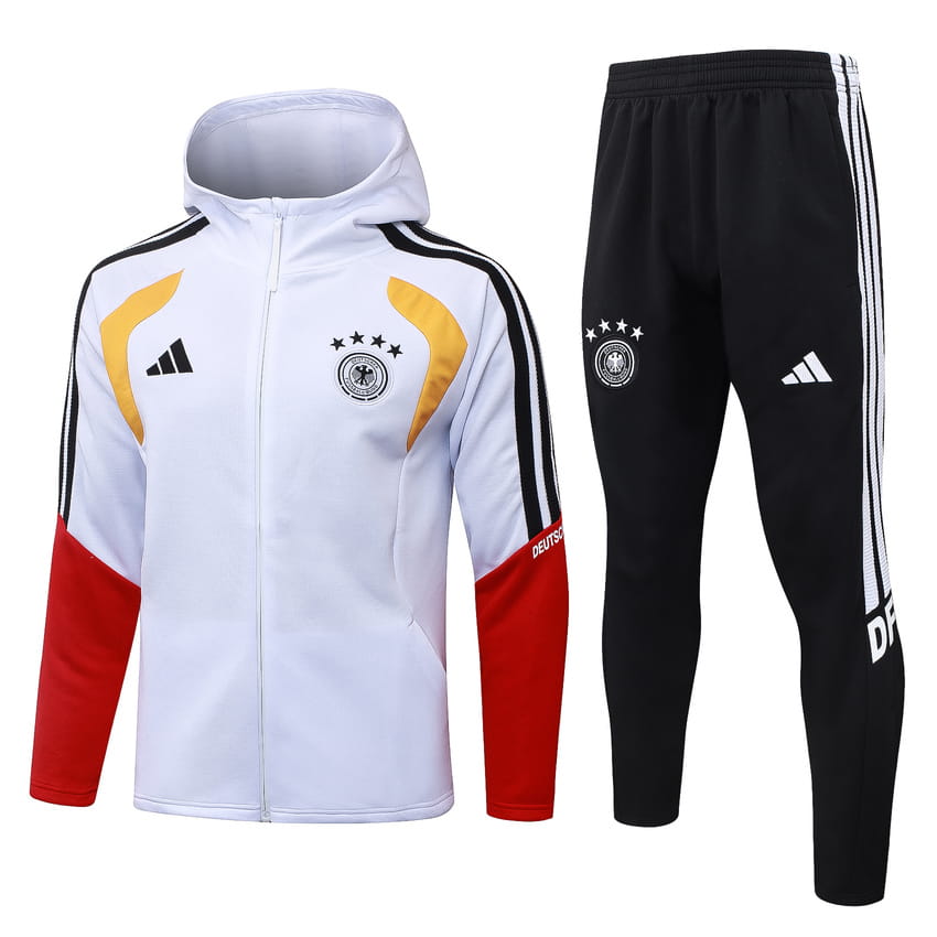 Trainingspak Sweat Duitsland 2026/27 Wit Rood