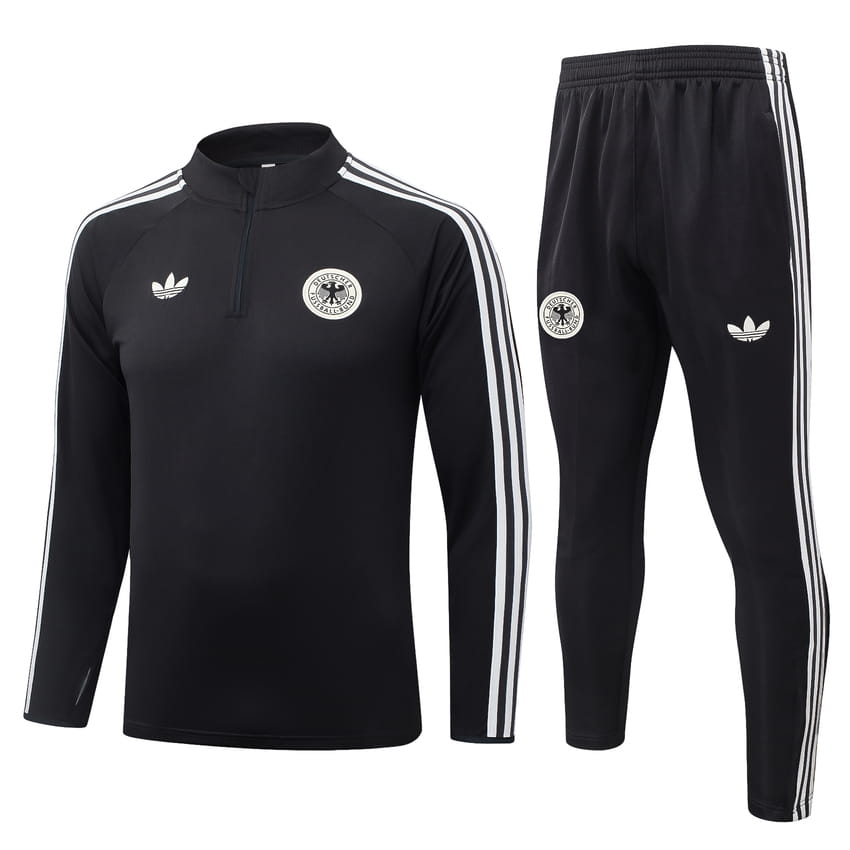 Trainingspak Training Duitsland 2026/27 Zwart Wit