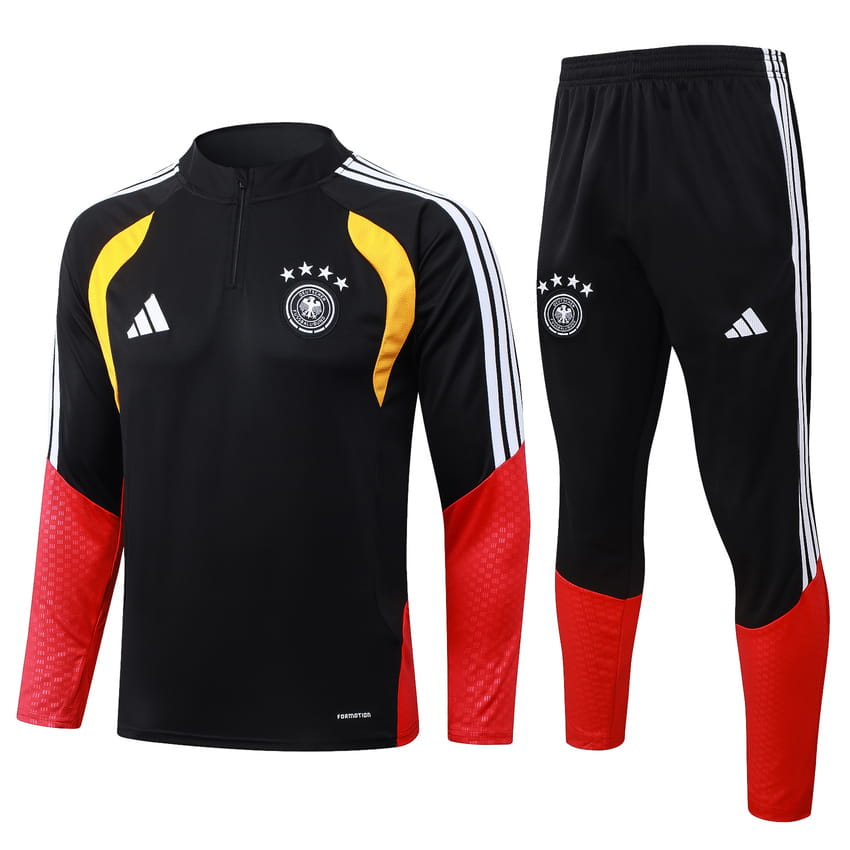 Trainingspak Training Duitsland 2026/27 Zwart Rood