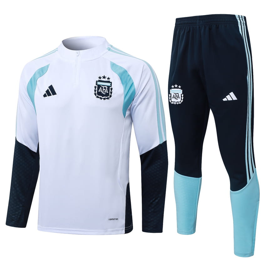 Trainingspak Training Argentinië 2026/27 Wit Blauw