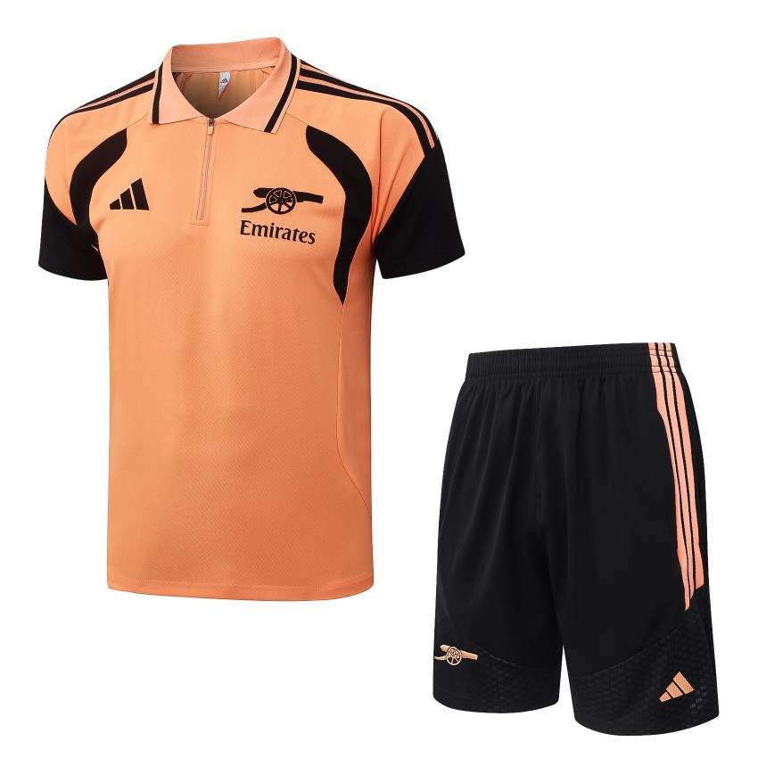 Trainingspak Polo Arsenal 2026/27 Oranje Zwart